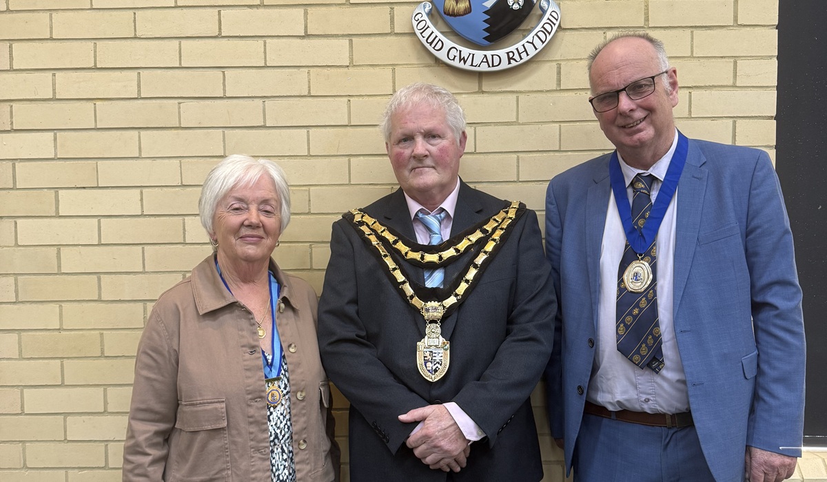 Councillor Ann Bowen Morgan, Councillor John Roberts and Councillor Wyn Evans