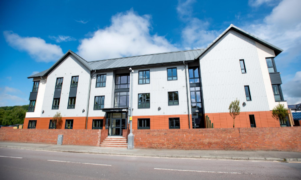 Low-carbon Social Housing Development in Mid Wales Completed