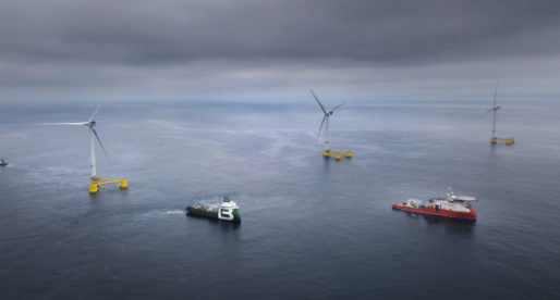 Blue Gem Wind Deploys Mast to Study Offshore Windspeed in the Celtic Sea