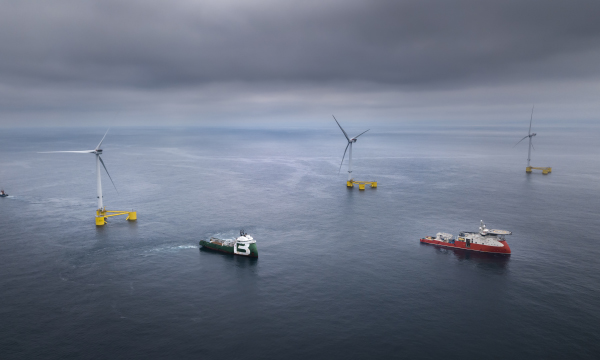 Blue Gem Wind Deploys Mast to Study Offshore Windspeed in the Celtic Sea