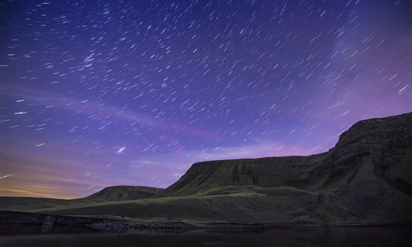 Dark Skies_ Bannau Sir Gaer and Fan Brycheiniog from Llyn y Fan Fach Black Mountain, Copyright_ Visit Wales