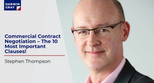 Commercial Contract Negotiation – The 10 Most Important Clauses!