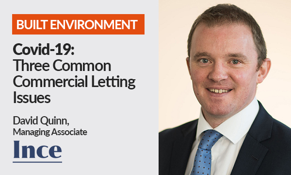 Covid-19: Three Common Commercial Letting Issues