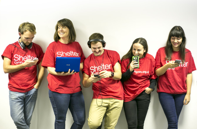 Cardiff Based Marketing Business Surrender Smartphones, Social Media Accounts and Give up Google to Fundraise for Shelter Cymru