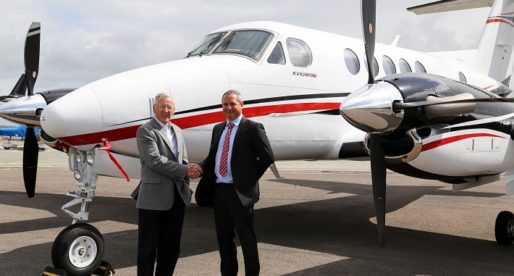 Brand New Aircraft Jets in to Cardiff Airport to Join Executive Fleet