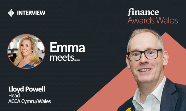 Emma Meets Lloyd Powell Head of ACCA Cymru Wales