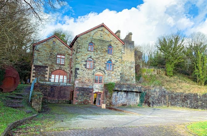 South Wales Victorian Iron Works Building Up for Sale