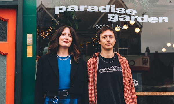 Esther and David at Paradise Garden