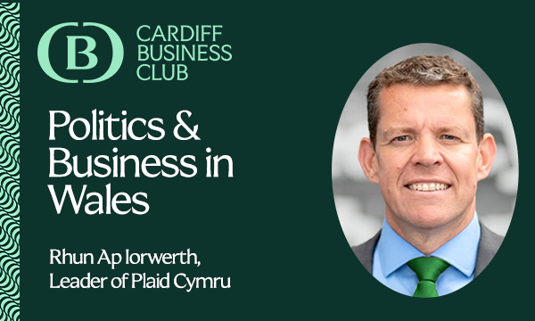 Final Chance to Secure Your Place as Plaid Cymru Leader Addresses Cardiff Business Club