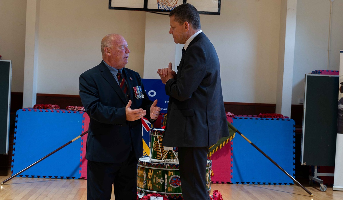 First Minister and Paul Bromwell