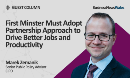 First Minster Must Adopt Partnership Approach to Drive Better Jobs and Productivity