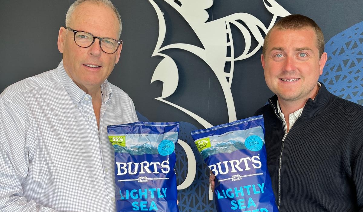 From left William Watkins of Radnor Hills and Tom Carne of Canny Snacks