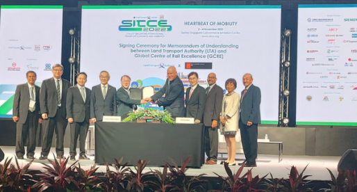 GCRE Signs MOU with Singapore Land Transport Authority