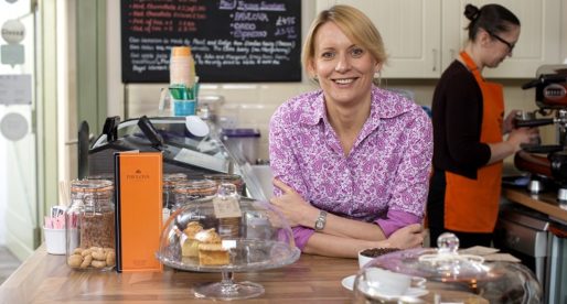 Business Wales Helps Entrepreneur Launch New Business, Pavlova Coffee Shop in Powys