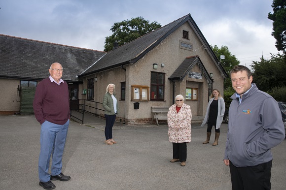 North Wales Village Hall gets Greener Thanks to Windfarm Windfall