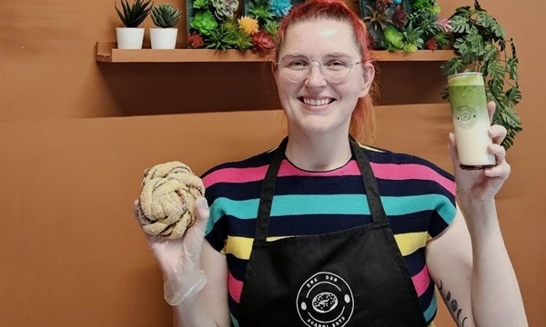 Hayley Broomfield has opened Kos Deg at Newport Market, thanks to a Start Up Loan from the British Business Bank