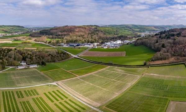 IBERS-drone-over-experimental-planting-plots-Jason-Brook