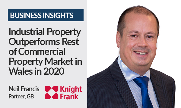 Industrial Property Outperforms Rest of Commercial Property Market in Wales in 2020