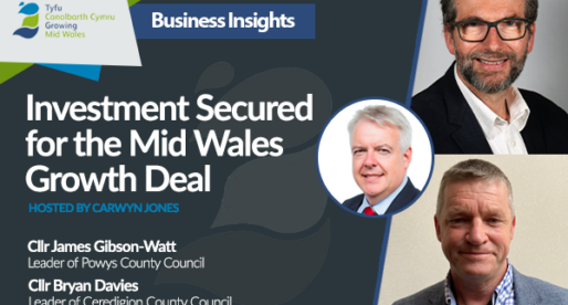 Investment Secured for The Mid Wales Growth Deal