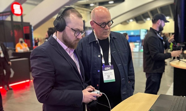 Jack Sargeant GDC with Will Morris Julien from Goldborough Studios