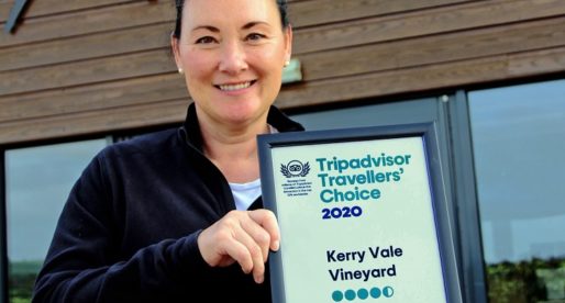 Kerry Vale Vineyard Wins 2020 Tripadvisor Award