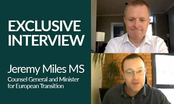 Exclusive Interview with Minister Jeremy Miles