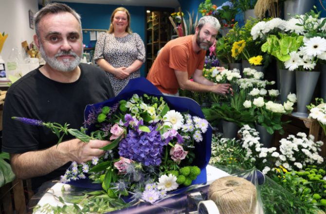Cardiff Florist Blooms with £15,000 Micro Loan