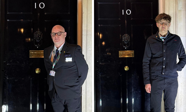 John and Jake at Number 10