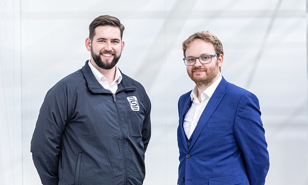 Joshua Western CEO and Co-Founder, Andrew Bacon, CTO and Co-Founder of Space Forge
