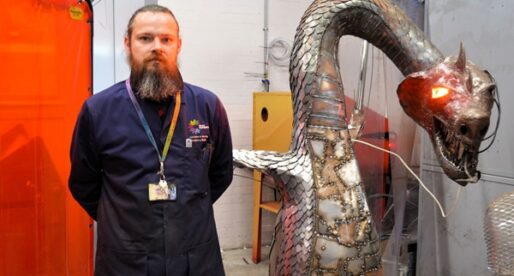 Four Metre Welsh Knife Dragon Will Breathe Fire into Weapon Awareness Campaign