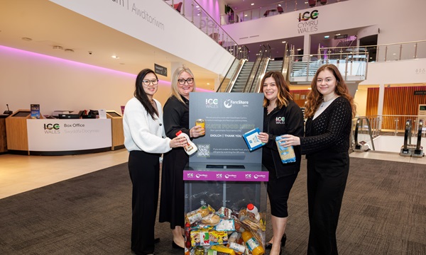 ICC Wales Partners with Charities to Boost Sustainability