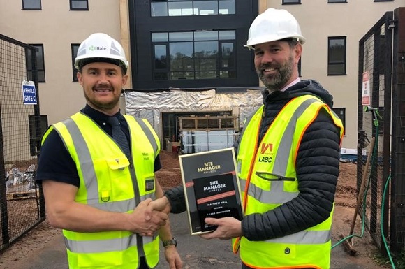 Construction Site Manager Wins Award for Innovative Newport Development