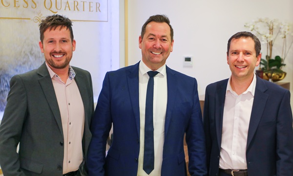 (L-R) Paul James - Head of Commercial Services, Redkite Solicitors, Ian Morgan - CEO, Kartay, Neil Walker - CEO, Redkite Solicitors