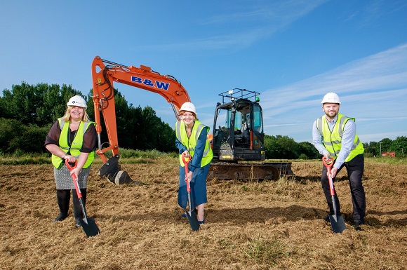 Construction Commences at Wrexham Industrial Estate