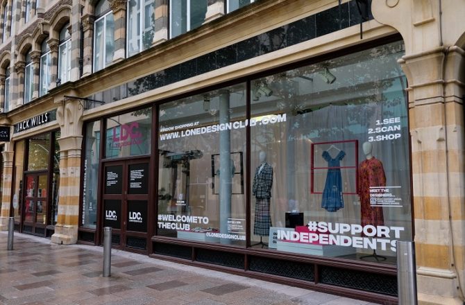 Wales’ First Ever Shoppable Window Comes to Cardiff Arcades