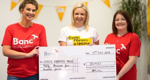 Development Bank of Wales Raise Over £30,000 for Cystic Fibrosis Trust