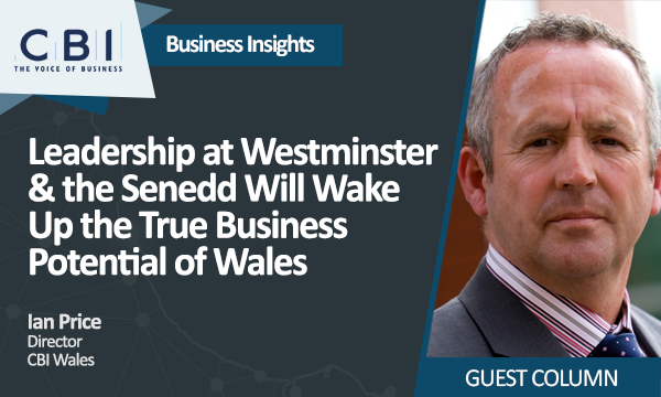 Leadership At Both Westminster And The Senedd Will Wake Up The True Business Potential Of Wales