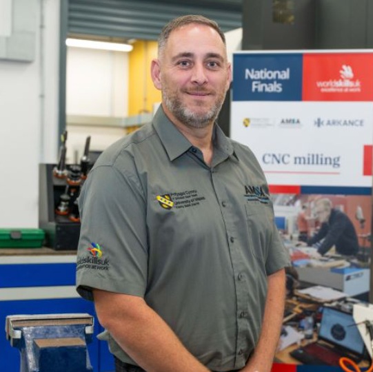 Lee Pratt, Advanced Manufacturing Skills Academy Manager and Skills Ambassador for the University Lee Pratt, Advanced Manufacturing Skills Academy Manager and Skills Ambassador for the University