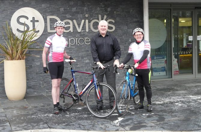 South Wales Estate Agent and Dad Train for Lejog Charity Cycle