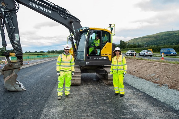 Major Resilience and Safety Scheme on A55 Progressing Well