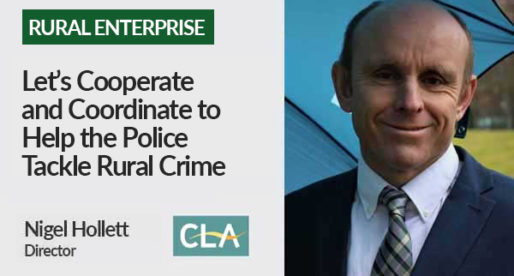 Let’s Cooperate and Coordinate to Help the Police Tackle Rural Crime