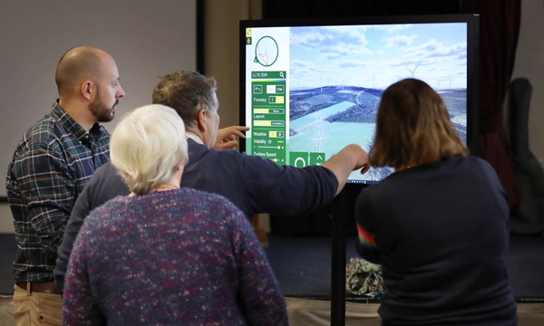 Local communities having their say on Clocaenog Dau Wind Farm 3