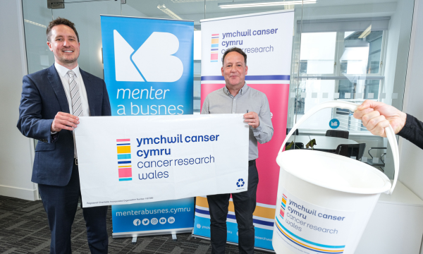 Menter a Busnes Chooses Cancer Research Wales as its Charity