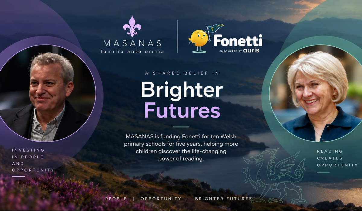 MASANAS Commits Five Years of Reading Support to Ten Welsh Primary Schools