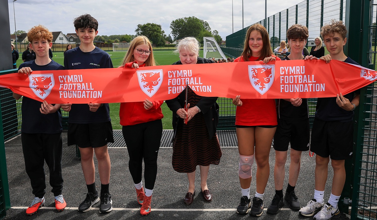 CALDICOT, WALES - 05 JUNE 2026: Caldicot 3G Opening at Caldicot Leisure Centre , Caldicot, Wales. (Pic by Geraint Nicholas/FAW)