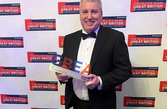 Local Business Leader Named ‘Wales Technology Entrepreneur of the Year’ at the Great British Entrepreneur Awards