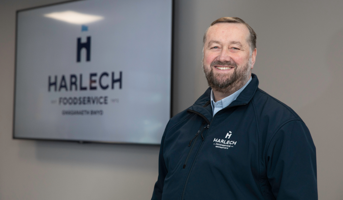 Mark Lawton managing director of Harlech Foodservice.