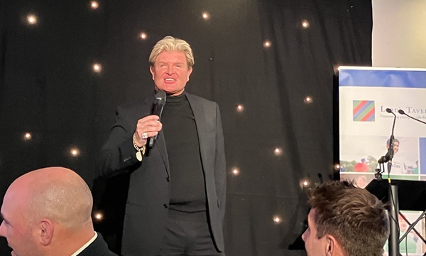 Martin Gold was one of the comedians entertaining guests