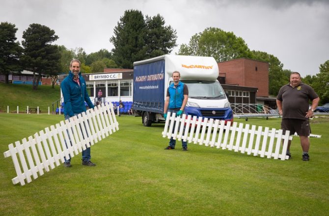 Cricket Club Strikes it Lucky with Wrexham Distribution Firm