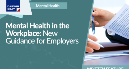 Mental Health in the Workplace: New Guidance for Employers
